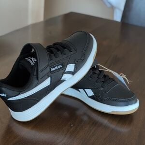 Reebok Toddler Black and White Sneakers